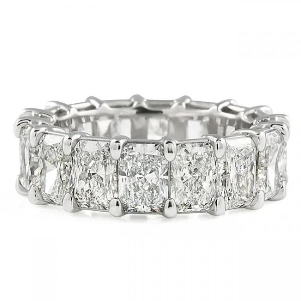 Radiant Cut Eternity Bands