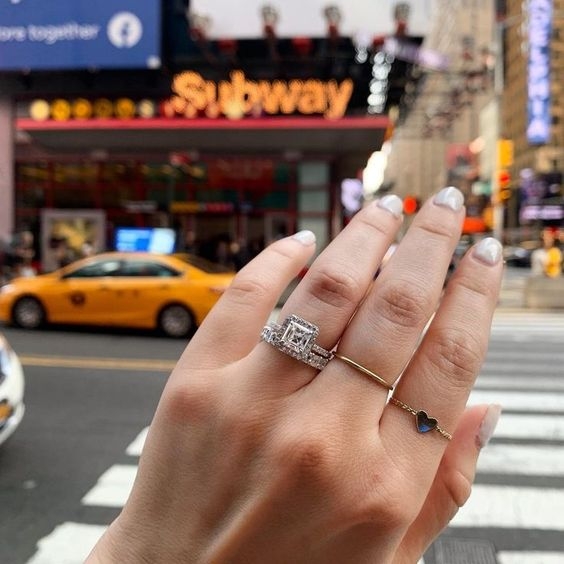 Engagement ring in new york city