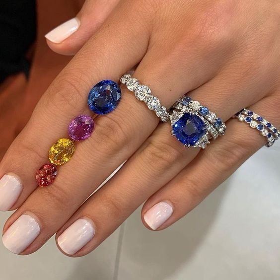 sapphires on hand