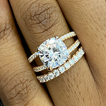 Three-Stone Engagement Rings