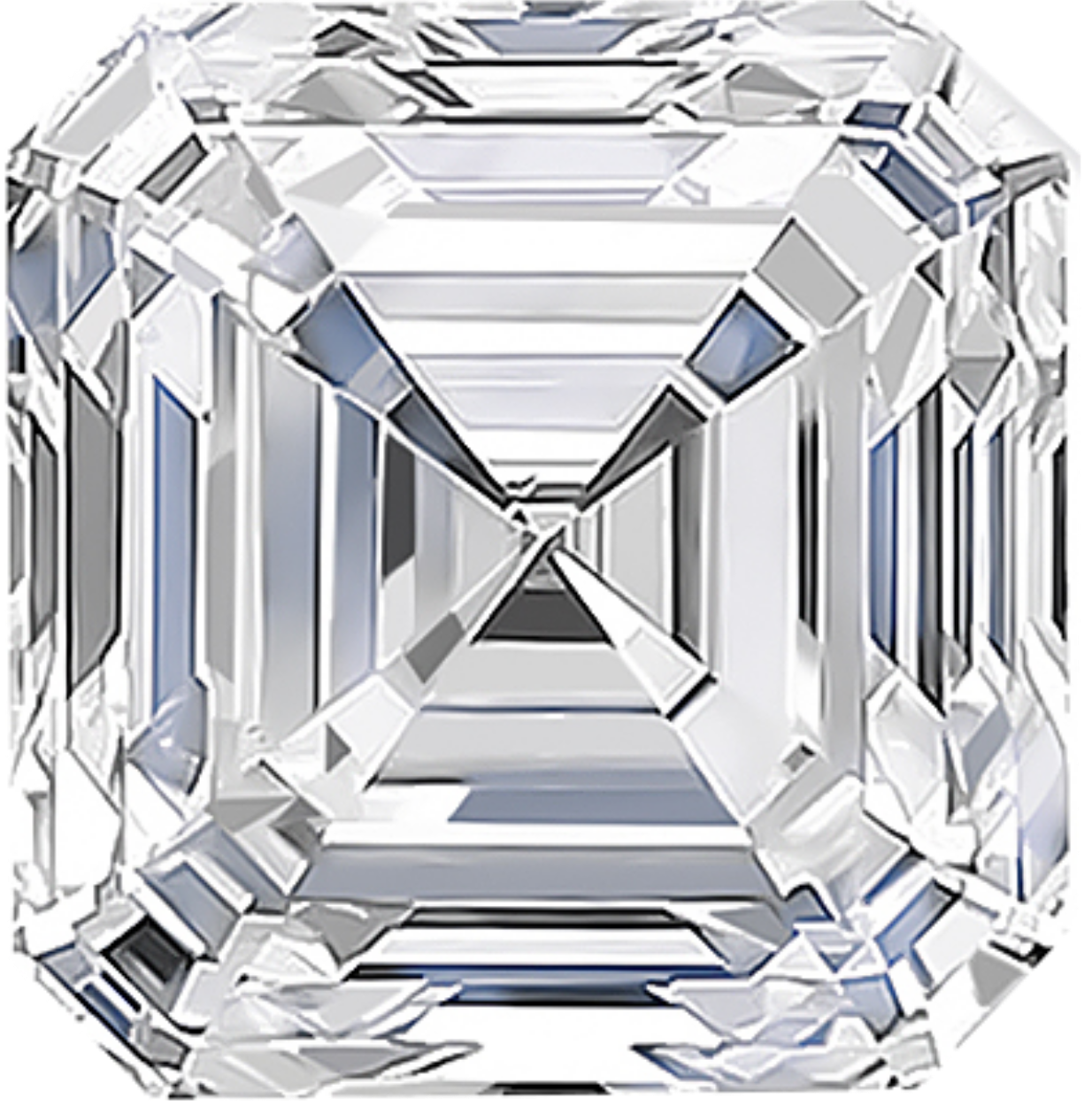 Asscher Cut Diamond Engagement Rings