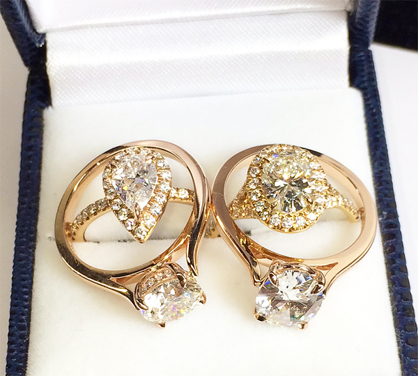 Trending Now: Rose gold engagement rings