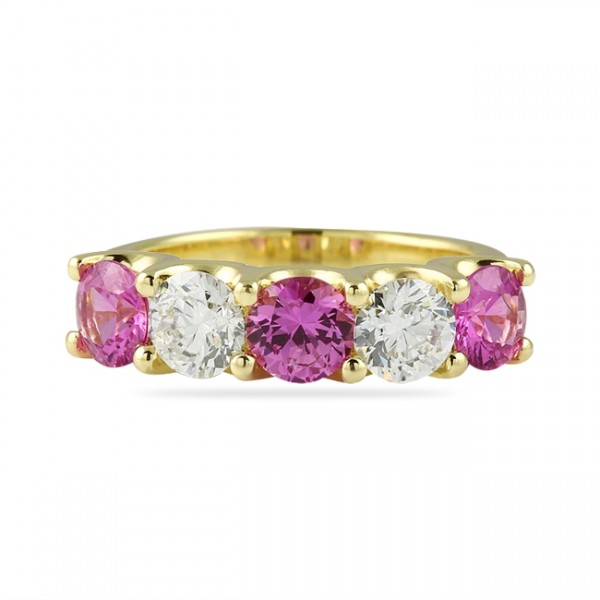 Colored Gemstone Bands: Assorted Colors for Every Occasion