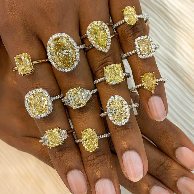 Yellow Diamond Engagement Rings